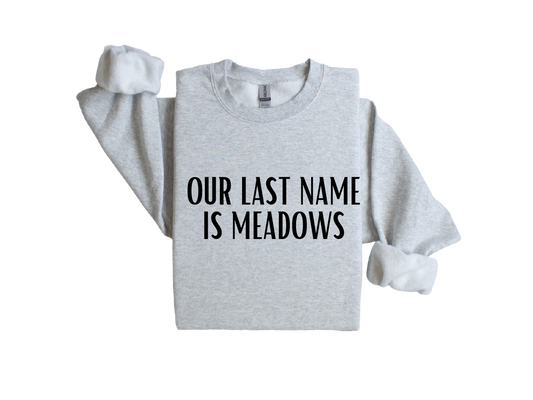 Last Name Meadows