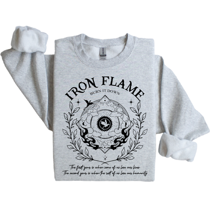Iron Flame with Text