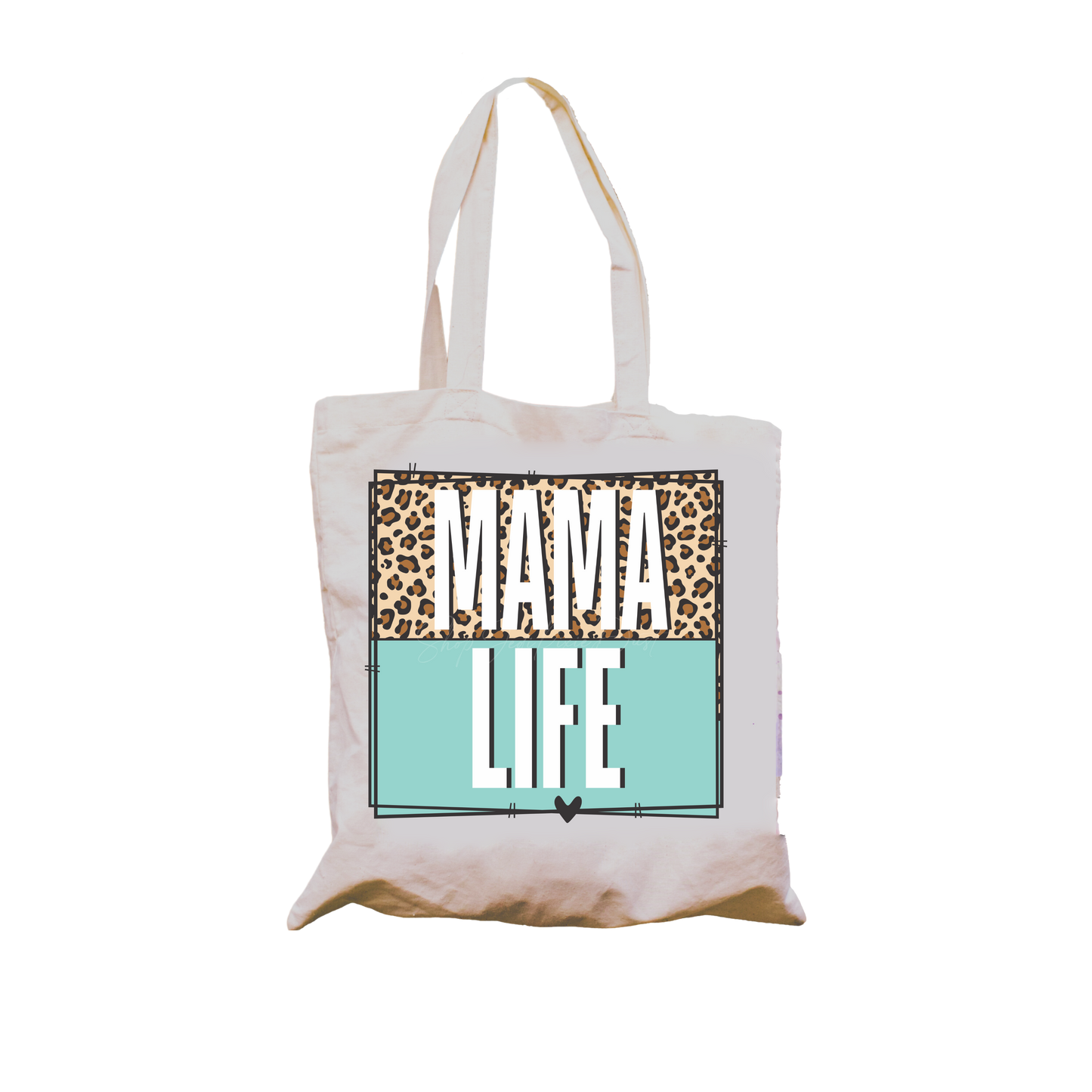 Mama Life Leopard Print