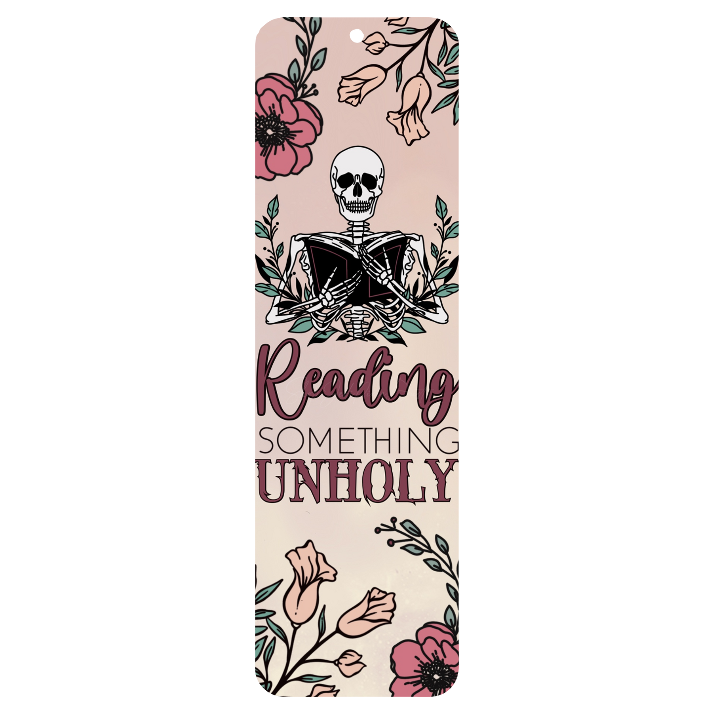 Reading Unholy Bookmark
